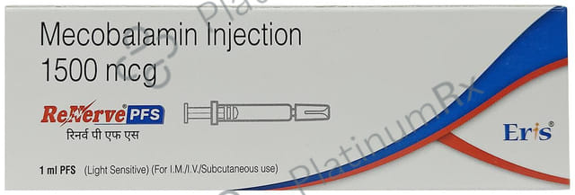Renerve PFS 1500mcg Pre Filled Syringe Injection 1ml