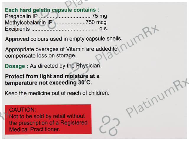 Pregacip M Capsule 10s