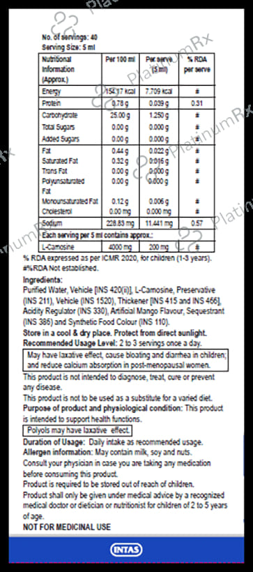 Cogvin DS Syrup Mango 200ml