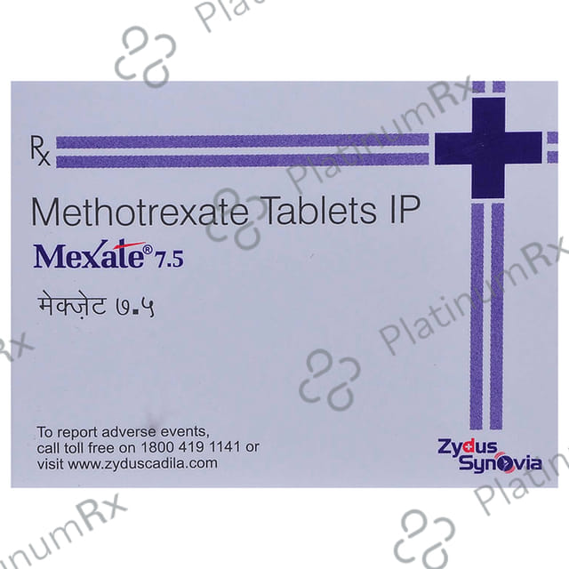 Mexate 7.5mg Tablet 10s