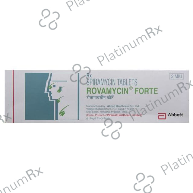 Rovamycin Forte 3M Tablet 10s
