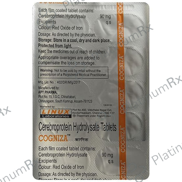 Cogniza 90mg Tablet 10s