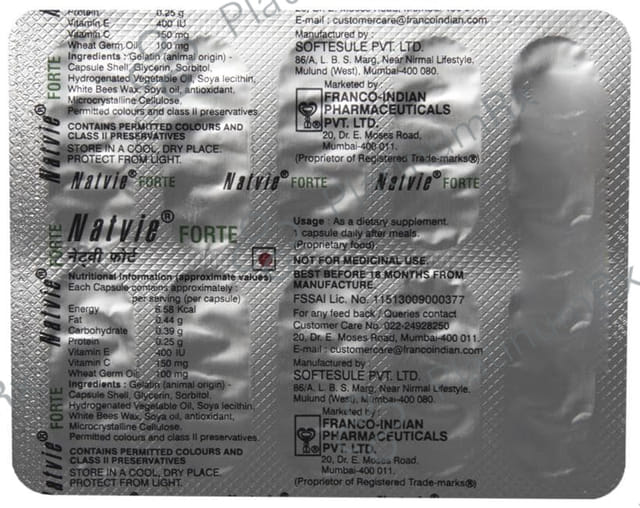 Natvie Forte Capsule 10s