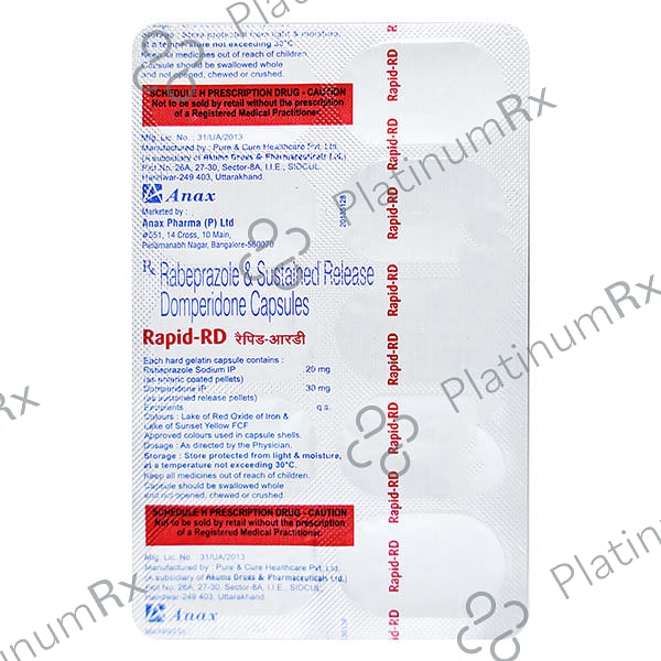 Rapid RD 20/30mg Tablet 10s