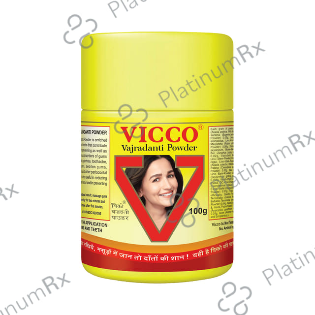 Vicco Vajradanti Tooth Powder 100gm