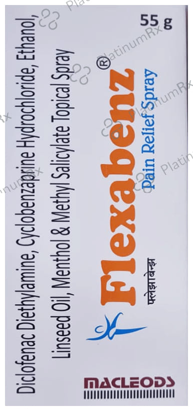 Flexabenz Spray 55gm