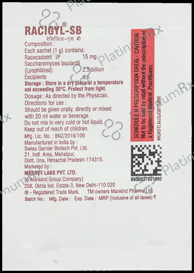 Racigyl SB Powder for Oral Solution