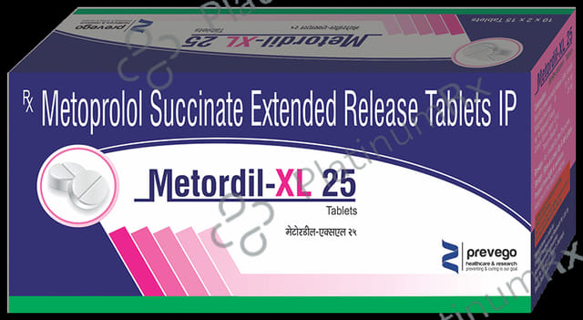 Metordil XL 25mg Tablet 15s