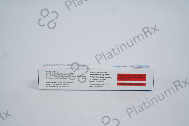 Benzo 2.5% Gel 30gm