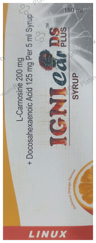 Ignicar DS Plus Syrup Delicious Orange 150ml