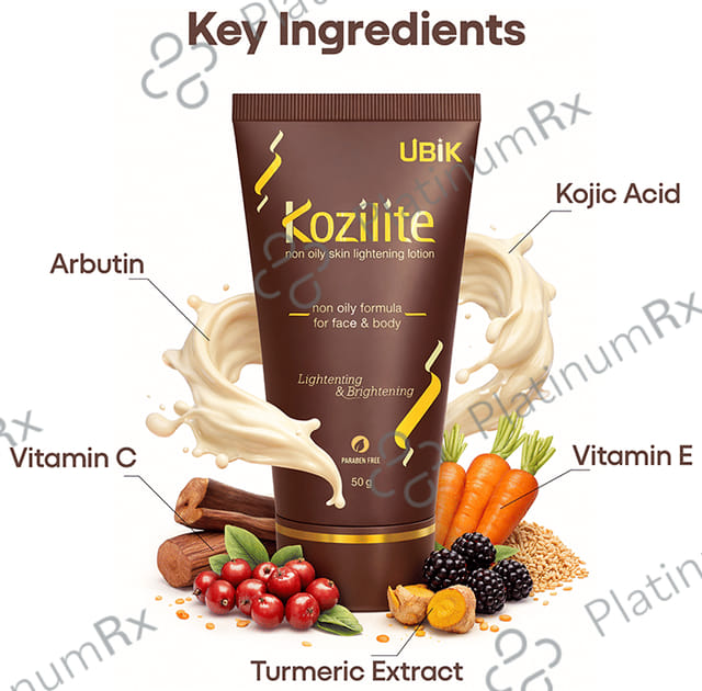 Kozilite Non Oily Skin Lightening Lotion 50gm