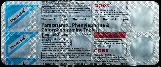 Thermal S 2/500/5mg Tablet 10s
