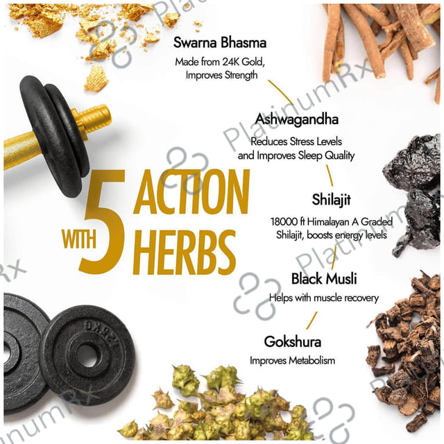 Kapiva Him Foods Shilajit Gold Capsule 30