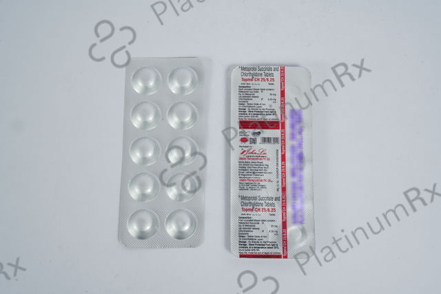 Topme CH 25/6.25 Tablet ER 10s