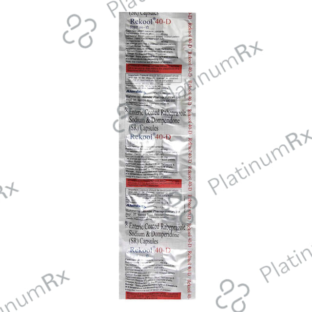 Rekool D 30/20mg Capsule 10s