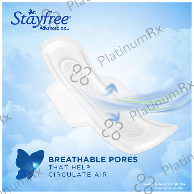 Stayfree Advanced Ultra Comfort Sanitary Pads with Wings Size XL 28s