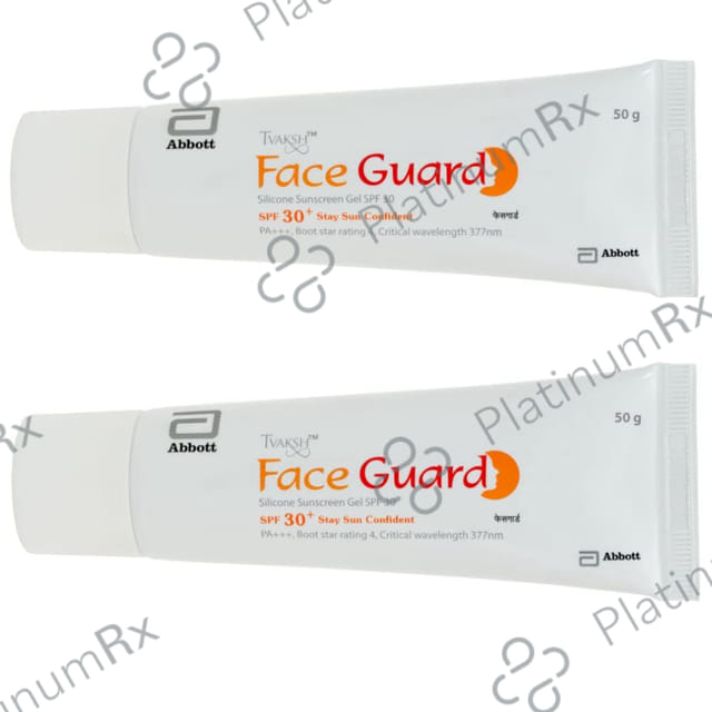 Tvaksh Face Guard Silicone Sunscreen SPF 30+ (50gm Each) 2s