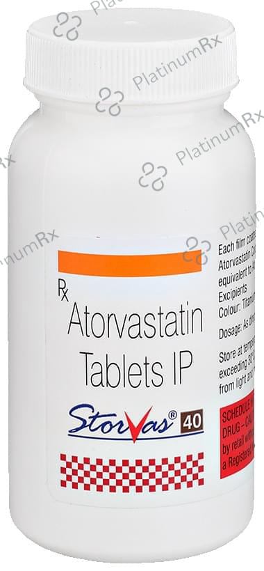 Storvas 40mg Tablet 90s