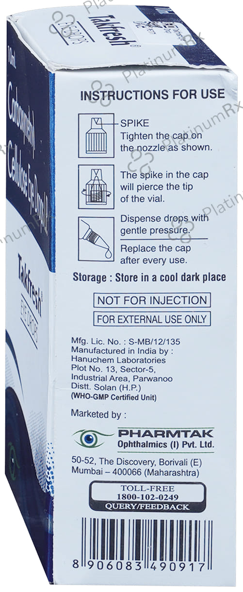 Takfresh Eye Drop 10ml