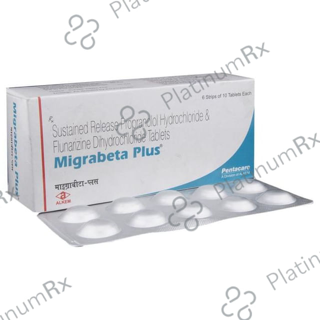 Migrabeta Plus 10/40mg Tablet 10s