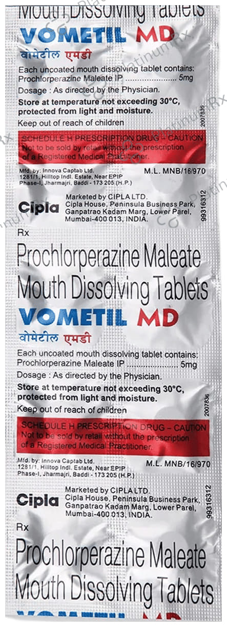 Vometil 5mg Tablet MD