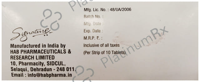Baclosign 25mg Tablet 10s