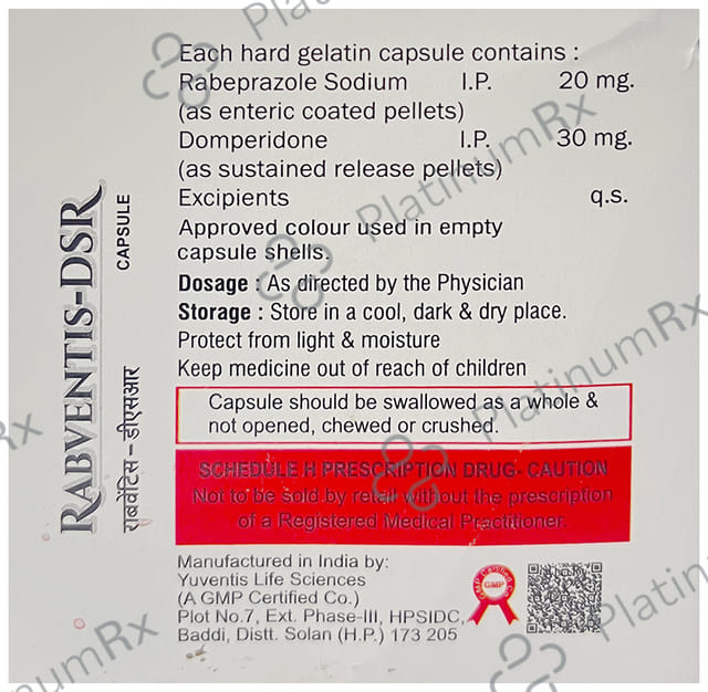 Rabventis D 30mg/20mg Capsule SR