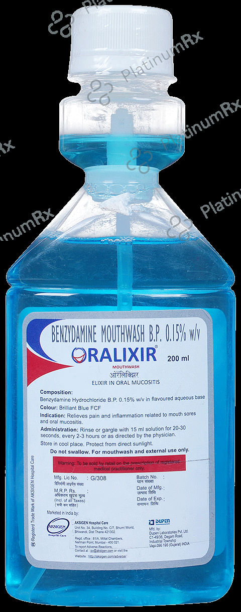 Oralixir Mouth Wash 200ml