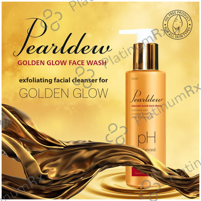 Pearldew Golden Glow Face Wash