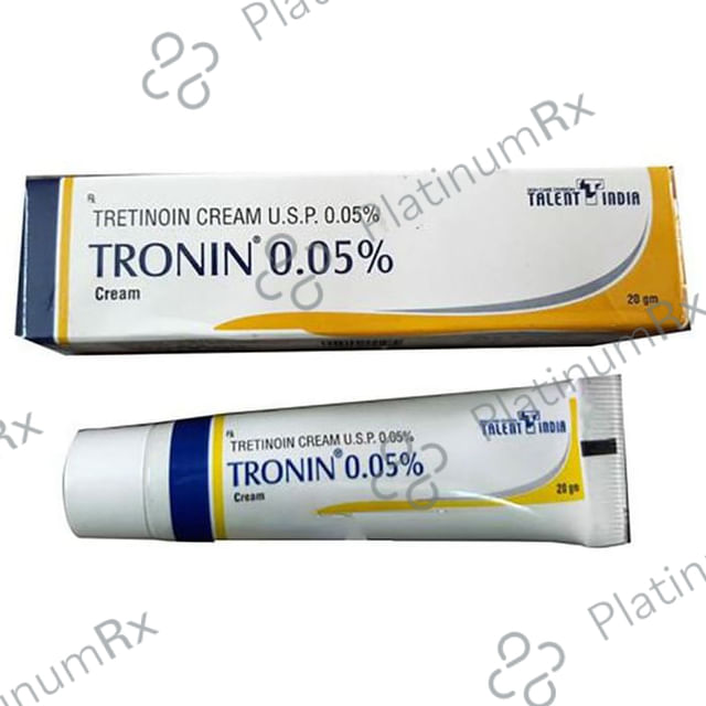 Tronin 0.05% Cream 10 Cream