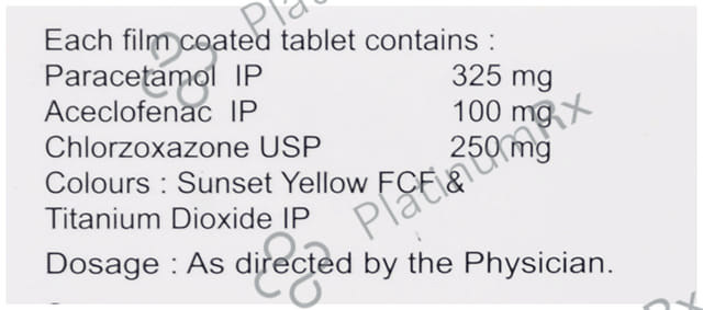 Aclotec MR 100/325/250mg Tablet 10s