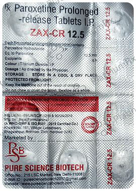 Zax-CR 12.5 Tablet