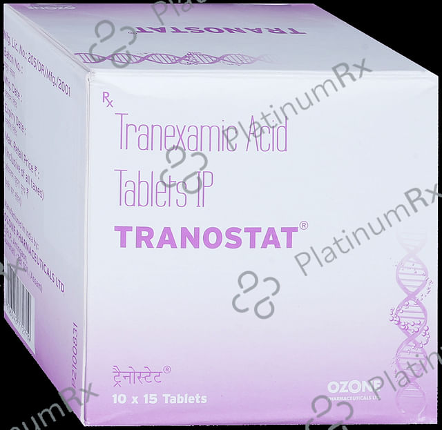 Tranostat 500mg Tablet 15s