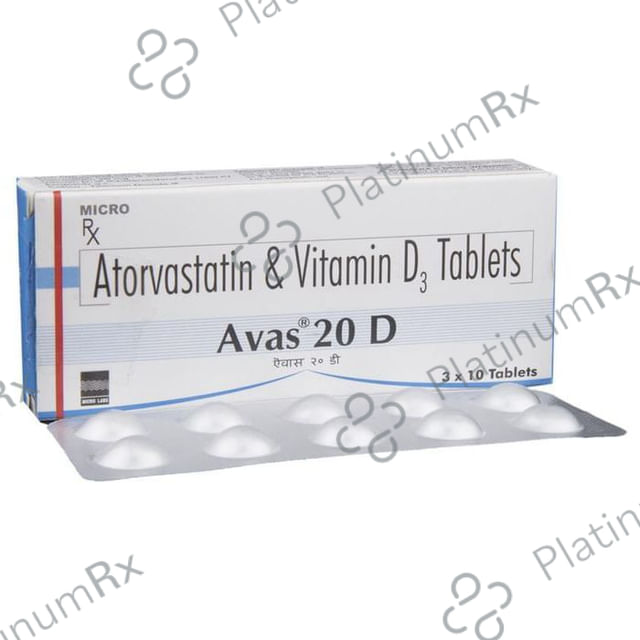 Avas 20 D Tablet