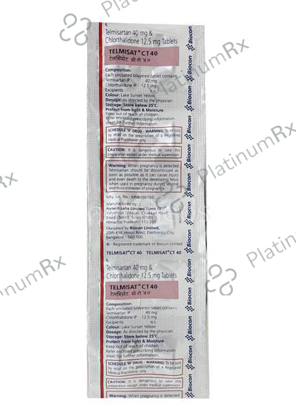 Telmibless CT 40/12.5mg Tablet 15s