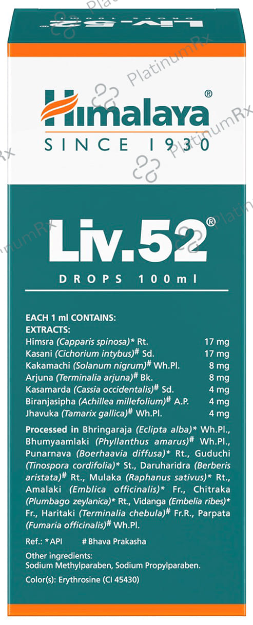 Himalaya Liv 52 Oral Drops 100ml
