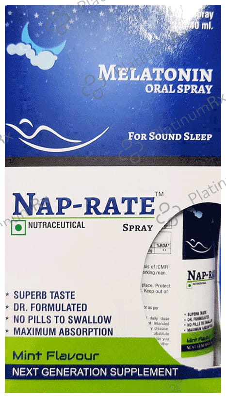 Nap-Rate Melatonin Oral Spray Mint