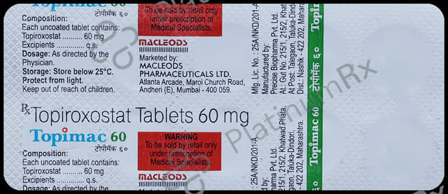 Topimac 60 Tablet