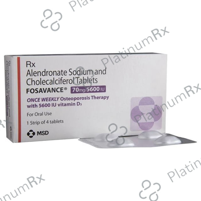 Fosavance 70 mg/5600 IU Tablet