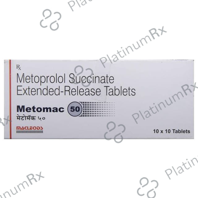 Metomac 50mg Tablet ER 10s
