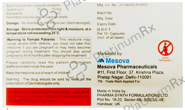 Rateotret 10mg Capsule
