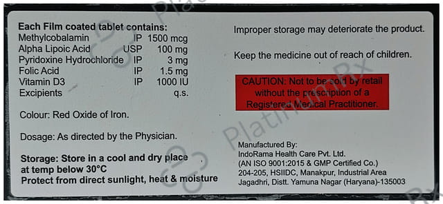 Nuromine D3 Tablet 10s