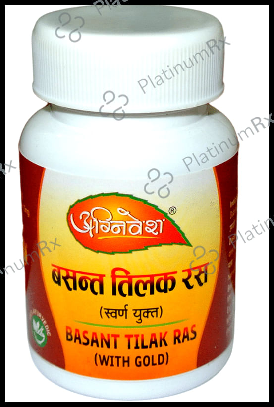 Agnivesh Basant Tilak Ras (with Gold) Tablet