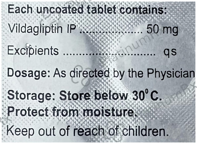 Vildov 50mg Tablet