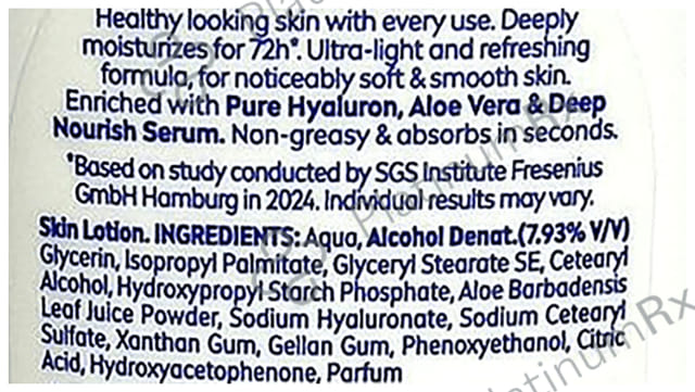 Nivea Aloe Hydration Body Lotion - 5 in 1 Complete Care for All Skin Types 120 ml