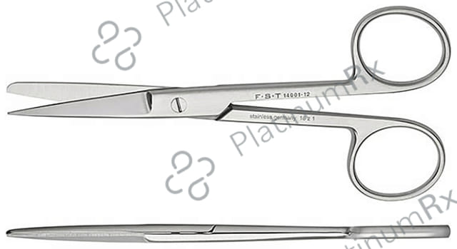 Thyrocare Dressing Scissor Sharp Blunt Straight