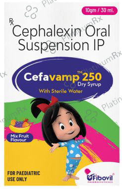 Cefavamp 250 Dry Syrup Mix Fruit