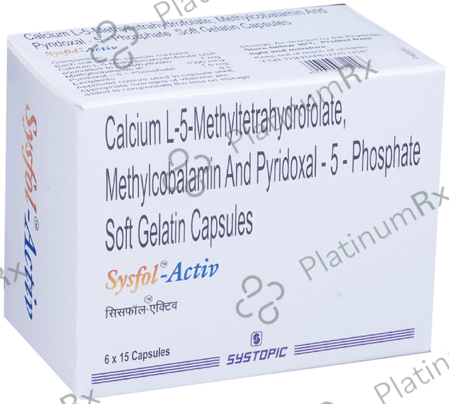 Sysfol Activ 1mg Capsule 15s