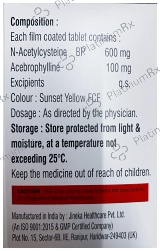Abmac N 100/600mg Tablet 10s