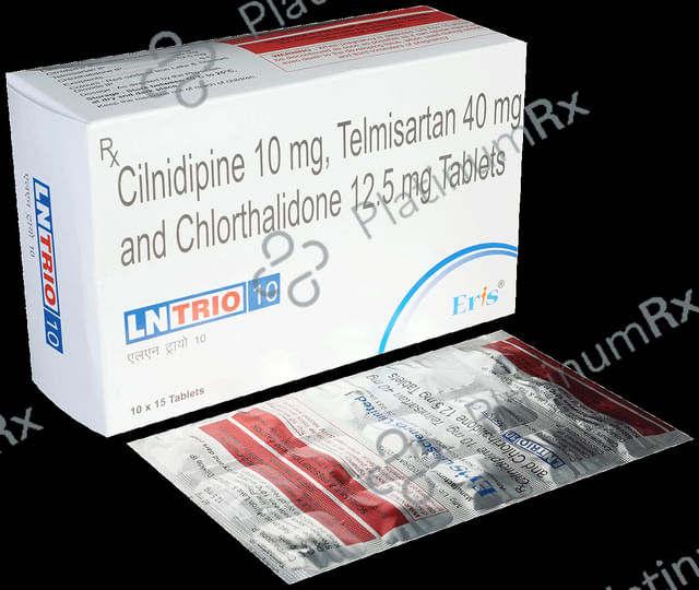 Lntrio 10 12.5/10/40mg Tablet 15s
